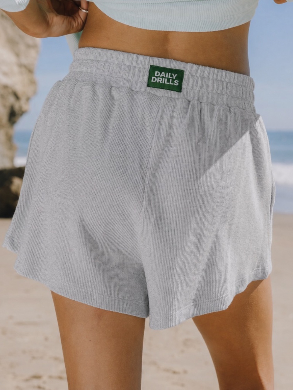Light Grey THERMAL RESORT SHORTS Daily Drills